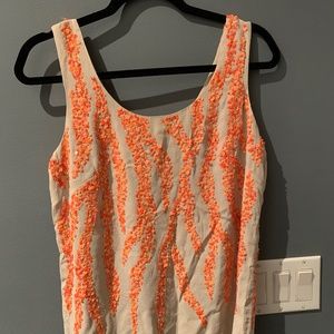 Mango I Coral Sequence Blouse